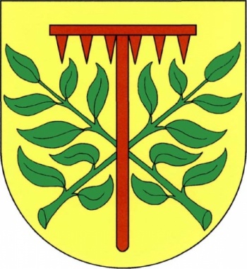 Arms (crest) of Vrbičany (Litoměřice)