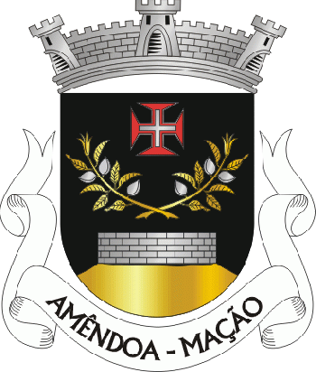 Brasão de Amêndoa/Arms (crest) of Amêndoa