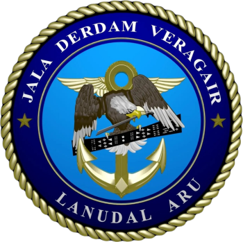 Coat of arms (crest) of the Aviation Unit Aru, Indonesian Navy