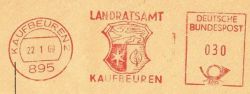 Wappen von Landkreis Kaufbeuren/Arms (crest) of the Kaufbeuren district