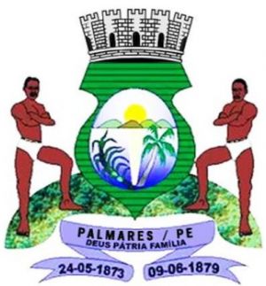 Brasão de Palmares (Pernambuco)/Arms (crest) of Palmares (Pernambuco)