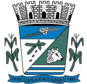 Brasão de Capela do Alto Alegre/Arms (crest) of Capela do Alto Alegre