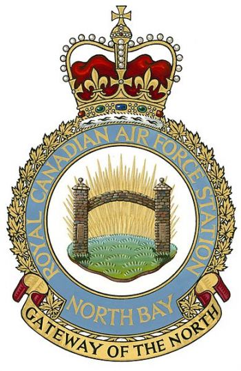 Coat of arms (crest) of the Royal Canadian Air Force Station North Bay