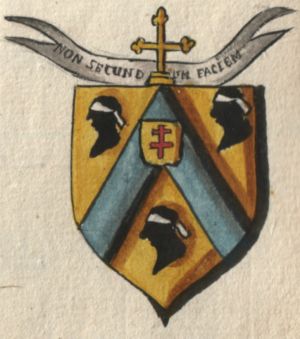 Arms (crest) of François Buisseret