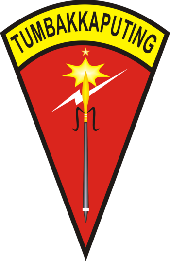 Coat of arms (crest) of the 16th Field Artillery Battalion, Indonesian Army