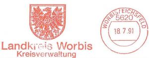 Wappen von Worbis (kreis)/Coat of arms (crest) of Worbis (kreis)