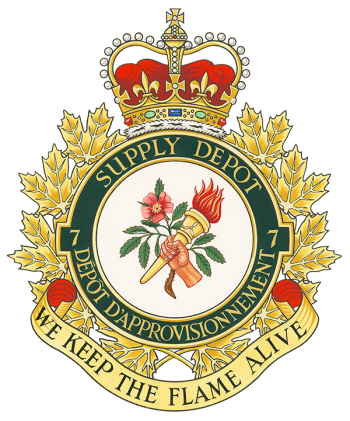 Coat of arms (crest) of the 7 Supply Depot, Canada