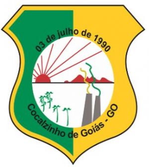 Brasão de Cocalzinho de Goiás/Arms (crest) of Cocalzinho de Goiás