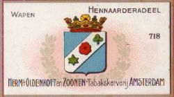 Wapen van Hennaarderadeel/Arms (crest) of Hennaarderadeel