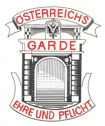 Coat of arms (crest) of Guards, Austrian Army