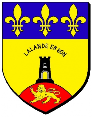 Blason de Lalande-en-Son/Coat of arms (crest) of {{PAGENAME