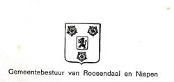 Wapen van Roosendaal en Nispen/Arms (crest) of Roosendaal en Nispen