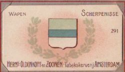 Wapen van Scherpenisse/Arms (crest) of Scherpenisse