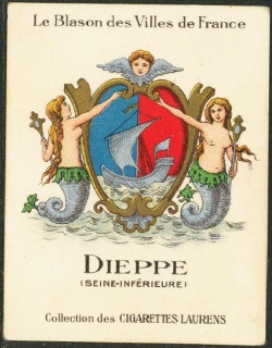 Blason de Dieppe (Seine-Maritime)/Coat of arms (crest) of {{PAGENAME