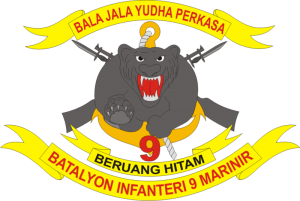 9th Marine Infantry Battalion, Indonesian Marine Corps.png