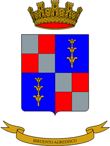 Coat of arms (crest) of the 60th Tank Battlion M.O. Locatelli, Italian Army