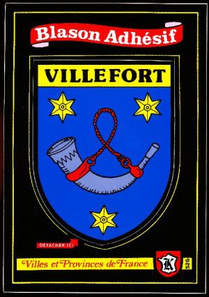 Blason de Villefort (Lozère)