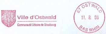 Blason de Ostwald/Coat of arms (crest) of {{PAGENAME