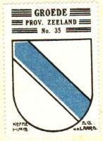 Wapen van Groede/Arms (crest) of Groede