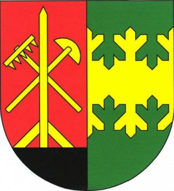 Arms (crest) of Hvozdnice (Praha-západ)