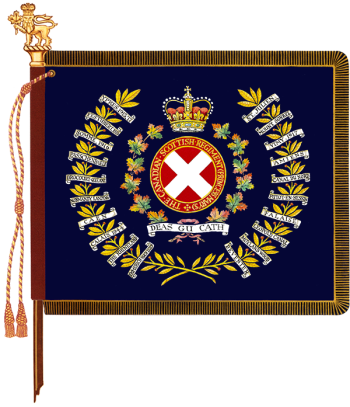 Arms of The Canadian Scottish Regiment (Princess Mary's), Canadian Army