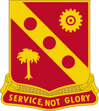 Coat of arms (crest) of 3rd Ordnance Battalion, US Army