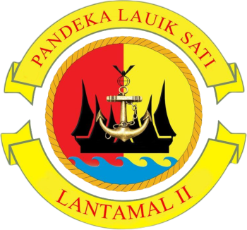 Coat of arms (crest) of the II Main Naval Base, Indonesian Navy
