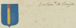 Blason de Gaujac (Gard)/Coat of arms (crest) of {{PAGENAME