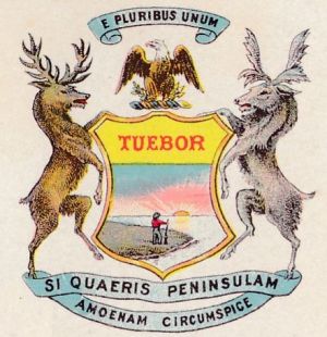 Coat of arms (crest) of Michigan