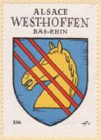 Blason de Westhoffen/Arms (crest) of Westhoffen