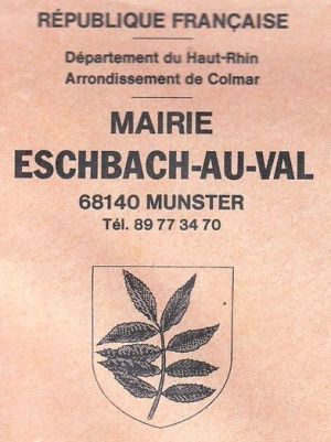 Blason de Eschbach-au-Val