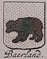 Wapen van Baarland/Arms (crest) of Baarland