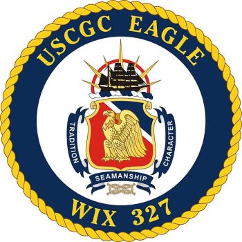 Coat of arms (crest) of the USCGC Eagle (WIX-327)