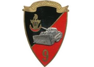 Coat of arms (crest) of the 9th Engineer Battalion, French Army