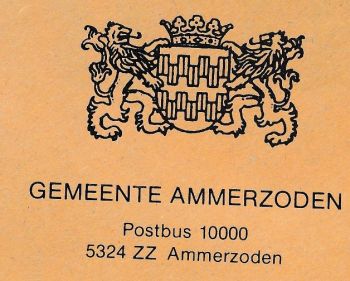 Wapen van Ammerzoden/Coat of arms (crest) of Ammerzoden