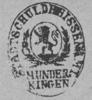 Wappen von Munderkingen/Arms of Munderkingen
