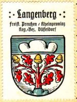 Wappen von Langenberg/ Arms of Langenberg