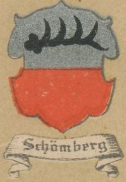 Wappen von Schömberg (Zollernalbkreis)/Coat of arms (crest) of Schömberg (Zollernalbkreis)