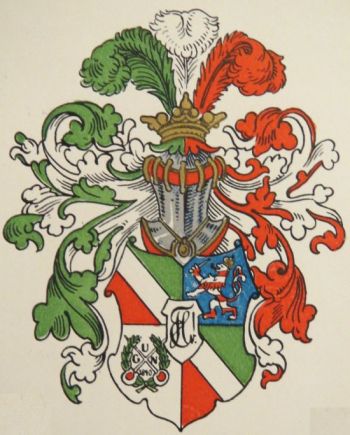 Wappen von Corps Hassia zu Darmstadt/Arms (crest) of Corps Hassia zu Darmstadt