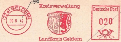 Wappen von Geldern (kreis)/Coat of arms (crest) of Geldern (kreis)