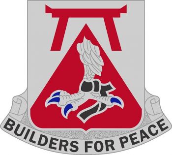 Coat of arms (crest) of 69th Engineer Battalion, US Army