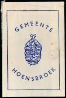 Wapen van Hoensbroek/Arms of Hoensbroek
