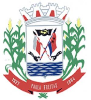 Brasão de Paula Freitas/Arms (crest) of Paula Freitas
