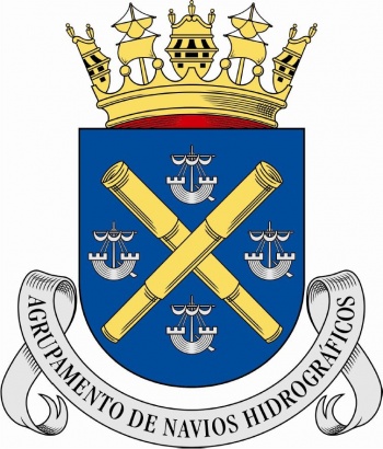 Coat of arms (crest) of the Hydrographic Ships Group, Portuguese Navy