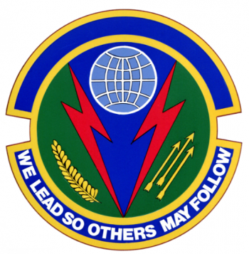 Coat of arms (crest) of the 437th Airlift Control Squadron, US Air Force