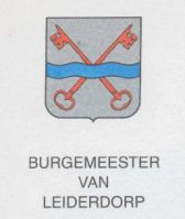 Wapen van Leiderdorp/Arms (crest) of Leiderdorp