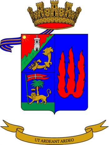 Coat of arms (crest) of the Non-Commissioned Officer School of the Italian Army
