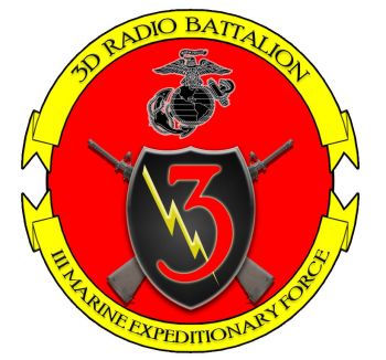 Coat of arms (crest) of the 3rd Radio Battalion, USMC