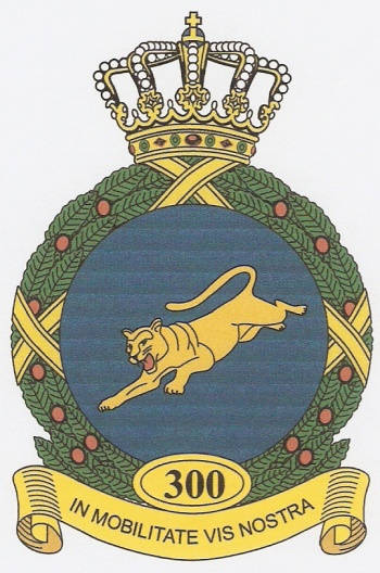 Coat of arms (crest) of the 300th Squadron, Royal Netherlands Air Force