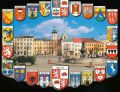 Czech heraldic postcard